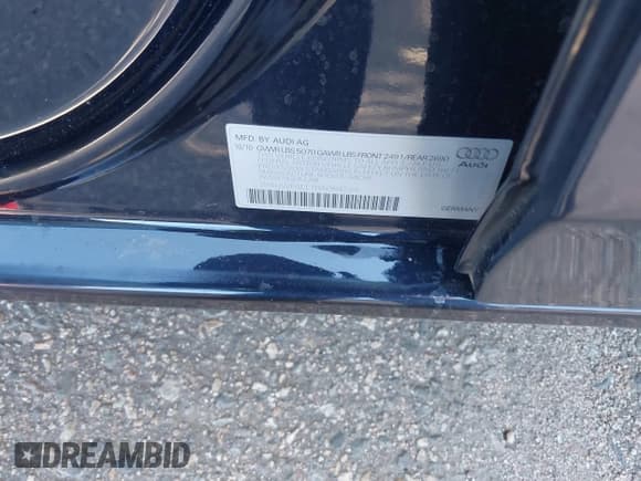 ✅ 2011 Audi A4 Premium Plus • VIN: WAUWFAFL1BA069225 • Lot: 43462752. Listed on IAAI with Not provided. Free auction sales archive from the USA and detailed vehicle history report at DreamBid. Image 9.