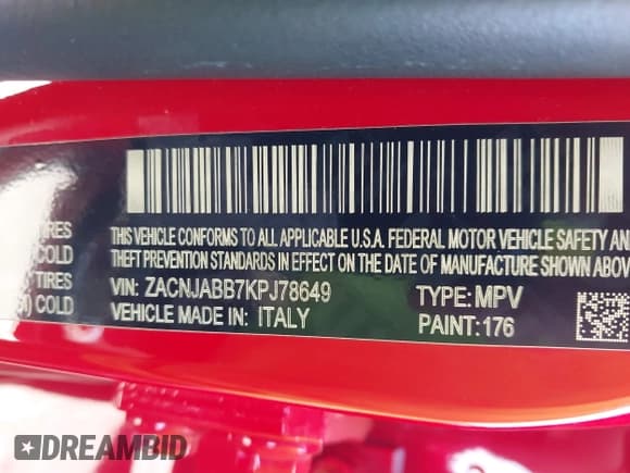 ✅ 2019 Jeep Renegade Latitude • VIN: ZACNJABB7KPJ78649 • Lot: 43045205. Wystawiony na IAAI z przebiegiem 89 519 mil. Bezpłatny archiwum sprzedaży aukcyjnych z USA i szczegółowy raport historii pojazdu na DreamBid. Zdjęcie 9.