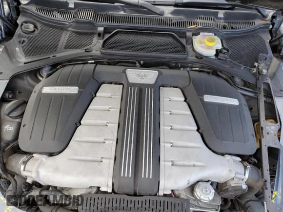 ✅ 2012 Bentley Continental GT • VIN: SCBGR3ZA5CC074795 • Lot: 43205404. Listed on Copart with 77,481 mi. Free auction sales archive from the USA and detailed vehicle history report at DreamBid. Image 11.