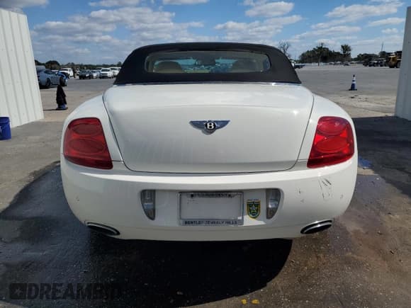 ✅ 2008 Bentley Continental GT • VIN: SCBDR33WX8C057439 • Lot: 91573535. Listed on Copart with 21,126 mi. Free auction sales archive from the USA and detailed vehicle history report at DreamBid. Image 6.