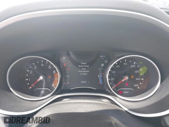 ✅ 2018 Jeep Compass Altitude • VIN: 3C4NJCBB2JT105839 • Lot: 42155613. Listed on IAAI with 54,307 mi. Free auction sales archive from the USA and detailed vehicle history report at DreamBid. Image 7.