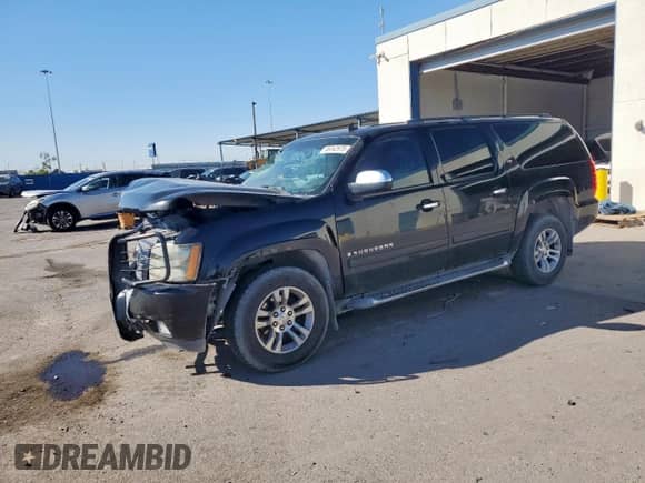 2008 Chevrolet Suburban LTZ with VIN 3GNFK16388G119537, listed as a Copart auction lot 85342975 with 271,791 mi miles and Salvage title. Bid and sale history available at DreamBid. Image 1.