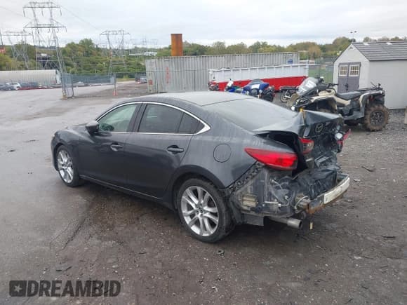 ✅ 2016 Mazda 6 i Touring • VIN: JM1GJ1V58G1439098 • Lot: 43400840. Wystawiony na IAAI z przebiegiem 80 325 mil. Bezpłatny archiwum sprzedaży aukcyjnych z USA i szczegółowy raport historii pojazdu na DreamBid. Zdjęcie 3.