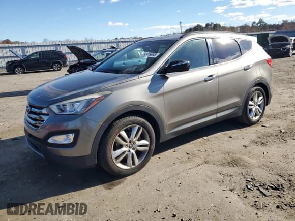 ✅ 2013 Hyundai Santa Fe Sport • VIN: 5XYZU3LA5DG037269 • Lot: 92419905. Listed on Copart with 86,374 mi. Free auction sales archive from the USA and detailed vehicle history report at DreamBid. Image 1.