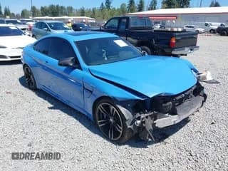 ✅ 2016 BMW M4 • VIN: WBS3R9C56GK336919 • Lot: 42623587. Listed on IAAI with 57,302 mi. Free auction sales archive from the USA and detailed vehicle history report at DreamBid. Image 1.