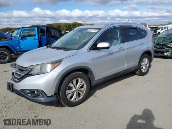 ✅ 2014 Honda CR-V EX-L • VIN: 2HKRM4H79EH635068 • Лот: 90311085. Опубликован ранее на Copart с пробегом 107 047 миль. Бесплатный доступ к архиву аукционных продаж из США и подробный отчёт об истории автомобиля на DreamBid. Изображение 1.