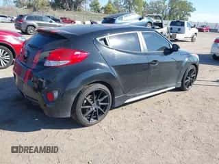2016 Hyundai Veloster Turbo with VIN KMHTC6AE9GU261675, listed as a IAAI auction lot 43472782 with 158,995 mi miles and . Bid and sale history available at DreamBid. Image 4.