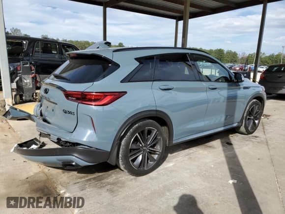 ✅ 2024 Infiniti QX50 Sport • VIN: 3PCAJ5FA4RF105041 • Лот: 82251545. Опубликован ранее на Copart с пробегом 20 503 миль. Бесплатный доступ к архиву аукционных продаж из США и подробный отчёт об истории автомобиля на DreamBid. Изображение 3.