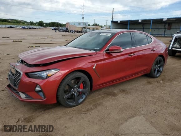 ✅ 2020 Genesis G70 3.3T • VIN: KMTG34LE6LU064126 • Lot: 58078495. Wystawiony na Copart z przebiegiem 57 903 mil. Bezpłatny archiwum sprzedaży aukcyjnych z USA i szczegółowy raport historii pojazdu na DreamBid. Zdjęcie 1.