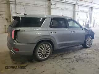 2020 Hyundai Palisade Limited with VIN KM8R5DHE1LU075606, listed as a Copart auction lot 54524134 with 49,098 mi miles and . Bid and sale history available at DreamBid. Image 3.