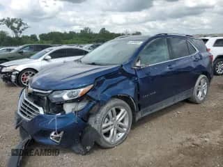 2019 Chevrolet Equinox Premier с VIN 2GNAXPEXXK6201484, выставлен на аукционе Copart как лот 62098925 с пробегом 131 573 миль миль и Списание • Salvage title. История ставок и продаж доступна на DreamBid. Изображение 1.