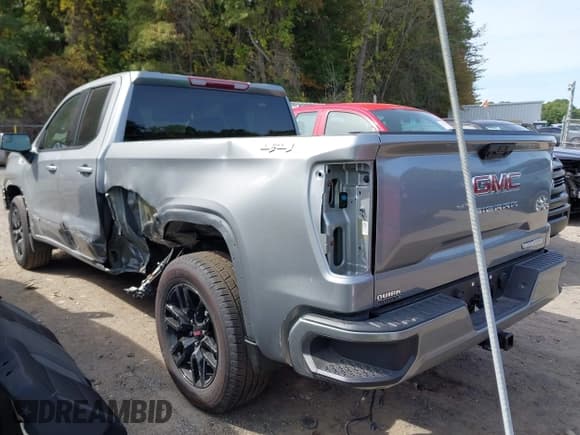 ✅ 2025 GMC Sierra 1500 Elevation • VIN: 1GTRUJEK4SZ135850 • Лот: 43287545. Опубликован ранее на IAAI с пробегом 777 миль. Бесплатный доступ к архиву аукционных продаж из США и подробный отчёт об истории автомобиля на DreamBid. Изображение 3.