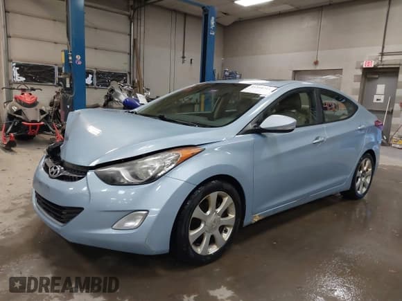 ✅ 2012 Hyundai Elantra Limited • VIN: KMHDH4AE7CU210762 • Lot: 41310711. Listed on IAAI with 204,550 mi. Free auction sales archive from the USA and detailed vehicle history report at DreamBid. Image 17.