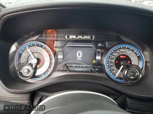 2019 Ram 1500 Limited с VIN 1C6SRFPT3KN550694, выставлен на аукционе Copart как лот 82262745 с пробегом 56 557 миль миль и Списание • Salvage title. История ставок и продаж доступна на DreamBid. Изображение 9.