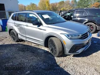 ✅ 2022 Volkswagen Tiguan SE R-Line Black • VIN: 3VV8B7AX5NM003466 • Lot: 43554431. Listed on IAAI with 109,566 mi. Free auction sales archive from the USA and detailed vehicle history report at DreamBid. Image 1.