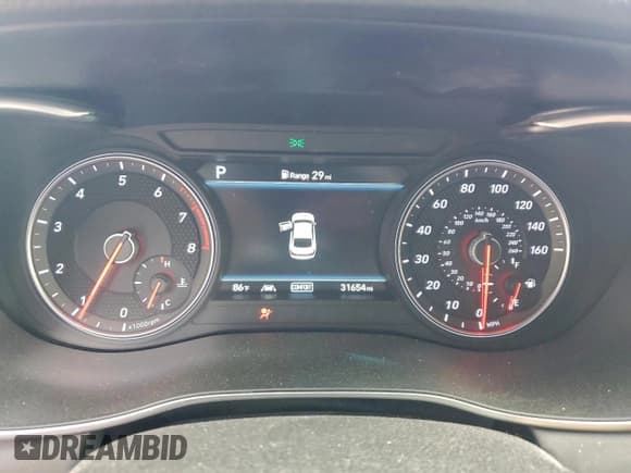 ✅ 2021 Genesis G70 2.0T • VIN: KMTG34LA1MU067305 • Lot: 95917955. Wystawiony na Copart z przebiegiem 31 654 mil. Bezpłatny archiwum sprzedaży aukcyjnych z USA i szczegółowy raport historii pojazdu na DreamBid. Zdjęcie 9.