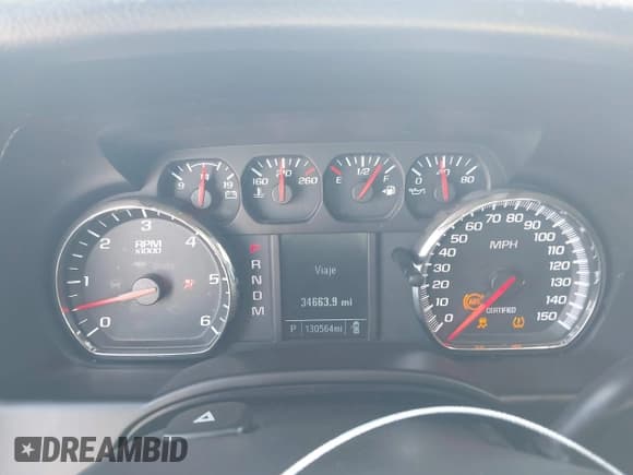 ✅ 2016 Chevrolet Tahoe Commercial • VIN: 1GNLCDEC1GR317975 • Lot: 43035672. Listed on IAAI with 130,564 mi. Free auction sales archive from the USA and detailed vehicle history report at DreamBid. Image 7.