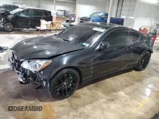 2014 Hyundai Genesis Coupe Grand Touring z VIN KMHHU6KJ6EU114595, wystawiony jako Copart lot #45369485 z przebiegiem 124 348 mil mil oraz Szkoda całkowita • Salvage title. Historia ofert i sprzedaży dostępna na DreamBid. Obrazek 1.