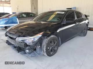 2022 Hyundai Elantra SEL with VIN 5NPLM4AG4NH061334, listed as a Copart auction lot 69105885 with 92,581 mi miles and Non repairable. Bid and sale history available at DreamBid. Image 1.