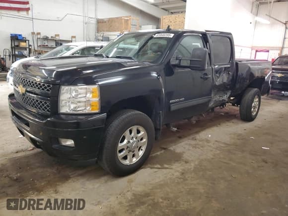 ✅ 2013 Chevrolet Silverado 2500HD LTZ • VIN: 1GC1KYCG6DF232885 • Lot: 65940205. Listed on Copart with 281,045 mi. Free auction sales archive from the USA and detailed vehicle history report at DreamBid. Image 1.