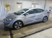 ✅ 2014 Hyundai Elantra Sport • VIN: KMHDH4AH0EU206436 • Lot: 86811555. Listed on Copart with 106,360 mi. Free auction sales archive from the USA and detailed vehicle history report at DreamBid. Image 1.