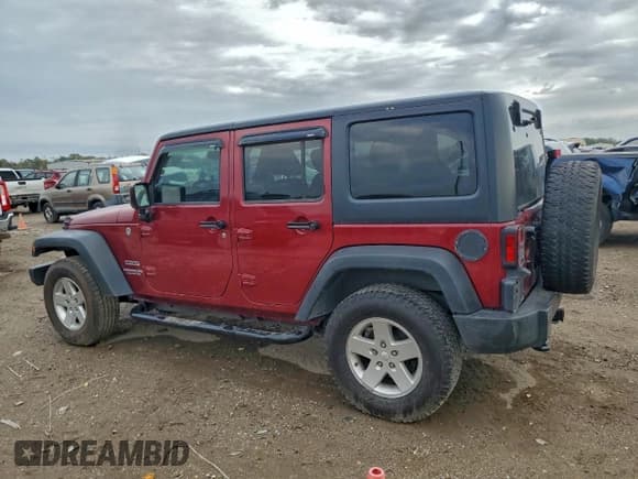 ✅ 2013 Jeep Wrangler Unlimited Sport • VIN: 1C4BJWDG4DL607281 • Lot: 93218865. Listed on Copart with 138,336 mi. Free auction sales archive from the USA and detailed vehicle history report at DreamBid. Image 2.