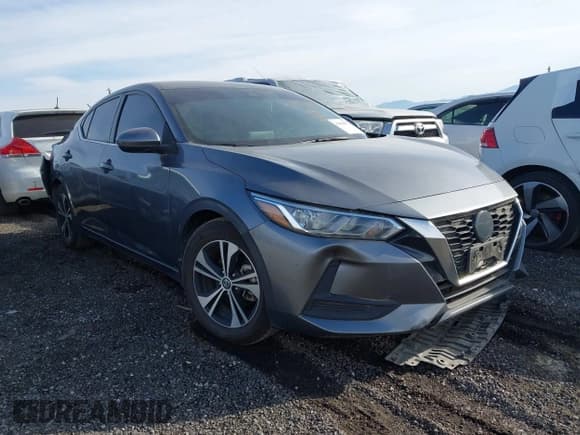 ✅ 2022 Nissan Sentra SV • VIN: 3N1AB8CV2NY217599 • Lot: 43476672. Wystawiony na IAAI z przebiegiem 46 119 mil. Bezpłatny archiwum sprzedaży aukcyjnych z USA i szczegółowy raport historii pojazdu na DreamBid. Zdjęcie 1.