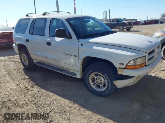 ✅ 2000 Dodge Durango • VIN: 1B4HS28N8YF266719 • Lot: 43621339. Wystawiony na IAAI z przebiegiem 289 719 mil. Bezpłatny archiwum sprzedaży aukcyjnych z USA i szczegółowy raport historii pojazdu na DreamBid. Zdjęcie 1.