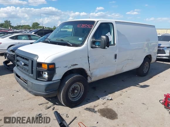 ✅ 2013 Ford Econoline Cargo Commercial • VIN: 1FTNE1EW1DDB34038 • Lot: 42785150. Listed on IAAI with 306,839 mi. Free auction sales archive from the USA and detailed vehicle history report at DreamBid. Image 2.