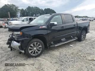 ✅ 2022 Chevrolet Silverado 1500 LT • VIN: 1GCUYDEDXNZ147104 • Lot: 83808585. Listed on Copart with 57,329 mi. Free auction sales archive from the USA and detailed vehicle history report at DreamBid. Image 1.