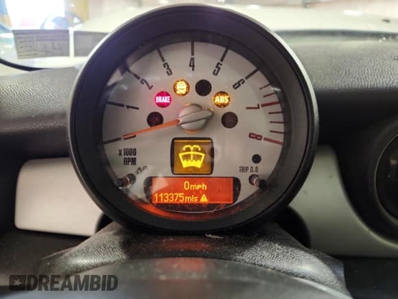 ✅ 2013 MINI Hardtop • VIN: WMWSU3C53DT371743 • Lot: 91577345. Listed on Copart with 113,375 mi. Free auction sales archive from the USA and detailed vehicle history report at DreamBid. Image 9.