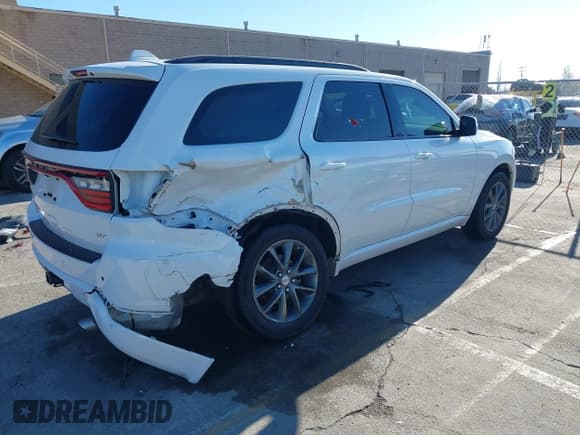 ✅ 2018 Dodge Durango GT • VIN: 1C4RDJDG7JC497007 • Лот: 43487287. Опубликован ранее на IAAI с пробегом 121 712 миль. Бесплатный доступ к архиву аукционных продаж из США и подробный отчёт об истории автомобиля на DreamBid. Изображение 4.