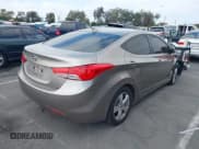 ✅ 2013 Hyundai Elantra GLS • VIN: 5NPDH4AE7DH384654 • Lot: 42754948. Listed on IAAI with 146,218 mi. Free auction sales archive from the USA and detailed vehicle history report at DreamBid. Image 4.