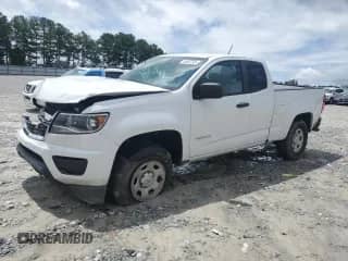 2020 Chevrolet Colorado 2WD Work Truck with VIN 1GCHSBEN0L1223702, listed as a Copart auction lot 64657824 with 33,121 mi miles and Salvage title. Bid and sale history available at DreamBid. Image 1.