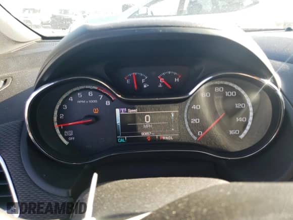 2016 Chevrolet Cruze LT z VIN 1G1BE5SM3G7321080, wystawiony jako Copart lot #82243625 z przebiegiem 90 857 mil mil oraz Szkoda całkowita • Salvage title. Historia ofert i sprzedaży dostępna na DreamBid. Obrazek 9.