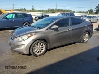 ✅ 2015 Hyundai Elantra SE • VIN: 5NPDH4AE5FH600326 • Lot: 86704965. Listed on Copart with 146,365 mi. Free auction sales archive from the USA and detailed vehicle history report at DreamBid. Image 1.