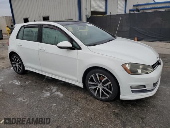 ✅ 2015 Volkswagen Golf TSI S • VIN: 3VW217AU9FM005166 • Lot: 91573035. Listed on Copart with 161,708 mi. Free auction sales archive from the USA and detailed vehicle history report at DreamBid. Image 4.