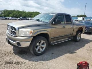 ✅ 2007 Dodge 1500 SLT • VIN: 1D7HU18PX7S104241 • Лот: 66553035. Опубликован ранее на Copart с пробегом 136 784 миль. Бесплатный доступ к архиву аукционных продаж из США и подробный отчёт об истории автомобиля на DreamBid. Изображение 1.