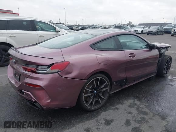 ✅ 2023 BMW 8 Series M850i xDrive • VIN: WBABC4C03PCK50261 • Lot: 43608568. Listed on IAAI with 29,434 mi. Free auction sales archive from the USA and detailed vehicle history report at DreamBid. Image 4.