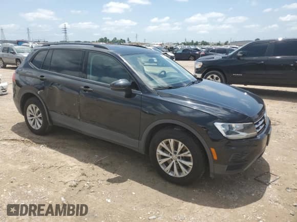 ✅ 2018 Volkswagen Tiguan S • VIN: 3VV0B7AX2JM114189 • Lot: 56109665. Listed on Copart with 65,432 mi. Free auction sales archive from the USA and detailed vehicle history report at DreamBid. Image 4.