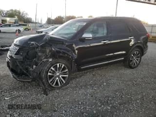 ✅ 2018 Ford Explorer Platinum • VIN: 1FM5K8HT0JGC25021 • Lot: 91236085. Listed on Copart with 135,633 mi. Free auction sales archive from the USA and detailed vehicle history report at DreamBid. Image 1.