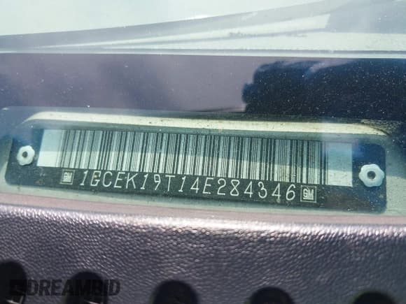 ✅ 2004 Chevrolet Silverado 1500 Z71 • VIN: 1GCEK19T14E284346 • Лот: 42615528. Опубликован ранее на IAAI с пробегом 199 911 миль. Бесплатный доступ к архиву аукционных продаж из США и подробный отчёт об истории автомобиля на DreamBid. Изображение 9.