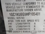 ✅ 2017 Chevrolet Silverado 2500HD Work Truck • VIN: 1GC1KUEG9HF105401 • Лот: 42952053. Опубликован ранее на IAAI с пробегом 84 654 миль. Бесплатный доступ к архиву аукционных продаж из США и подробный отчёт об истории автомобиля на DreamBid. Изображение 9.