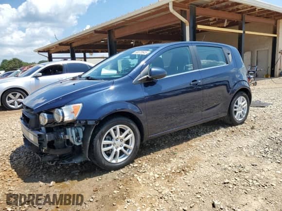 2015 Chevrolet Sonic LT with VIN 1G1JC6SB3F4155844, listed as a Copart auction lot 66670645 with 50,513 mi miles and Salvage title. Bid and sale history available at DreamBid. Image 1.