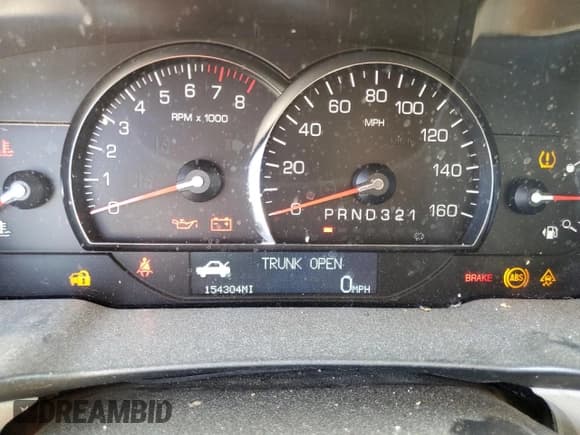 ✅ 2009 Cadillac DTS 1SC • VIN: 1G6KD57Y39U133527 • Lot: 55942125. Listed on Copart with 154,304 mi. Free auction sales archive from the USA and detailed vehicle history report at DreamBid. Image 9.