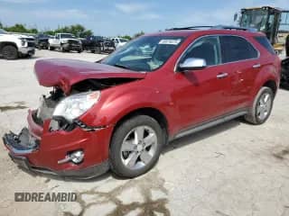 2013 Chevrolet Equinox LTZ с VIN 2GNFLGE3XD6155110, выставлен на аукционе Copart как лот 68874675 с пробегом 162 925 миль миль и Списание • Salvage title. История ставок и продаж доступна на DreamBid. Изображение 1.