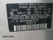 ✅ 2022 Hyundai Accent SEL • VIN: 3KPC24A60NE167927 • Лот: 73164654. Опубликован ранее на Copart с пробегом 32 168 миль. Бесплатный доступ к архиву аукционных продаж из США и подробный отчёт об истории автомобиля на DreamBid. Изображение 13.