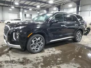 ✅ 2021 Hyundai Palisade Calligraphy • VIN: KM8R7DHE4MU273303 • Лот: 81354384. Опубликован ранее на Copart с пробегом 31 713 миль. Бесплатный доступ к архиву аукционных продаж из США и подробный отчёт об истории автомобиля на DreamBid. Изображение 1.