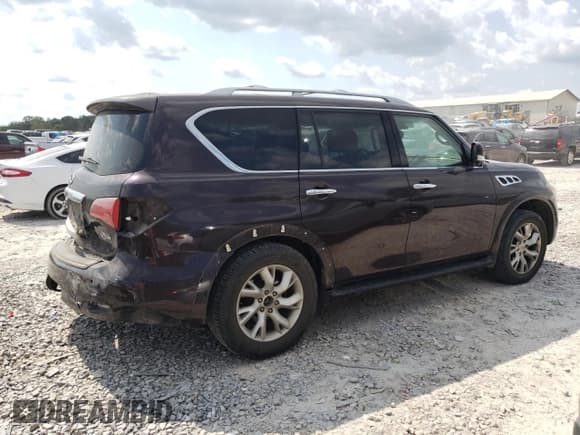 ✅ 2012 Infiniti QX56 7-passenger • VIN: JN8AZ2NF2C9516318 • Lot: 80265355. Listed on Copart with 240,982 mi. Free auction sales archive from the USA and detailed vehicle history report at DreamBid. Image 3.