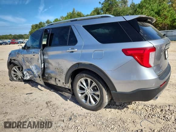 2022 Ford Explorer Limited with VIN 1FMSK7FH4NGA95245, listed as a Copart auction lot 85763455 with 57,267 mi miles and Non repairable. Bid and sale history available at DreamBid. Image 2.